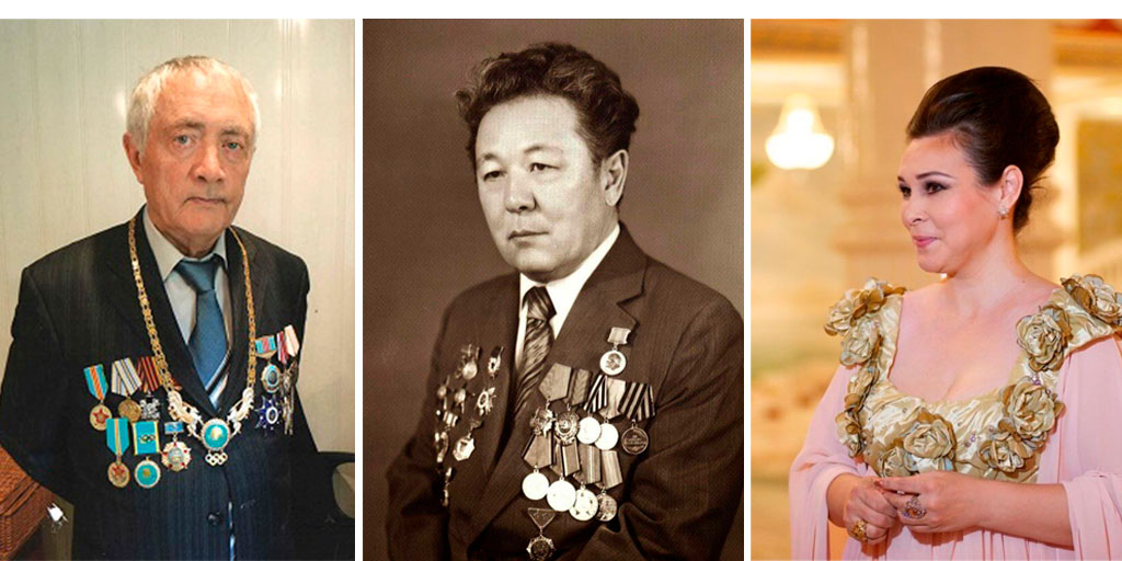 Кавалеры ордена Отан Ильинский, Абдулин, Мухамедкызы
