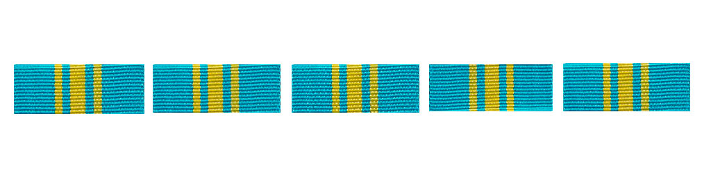 Орденская планка ордена "Парасат"
