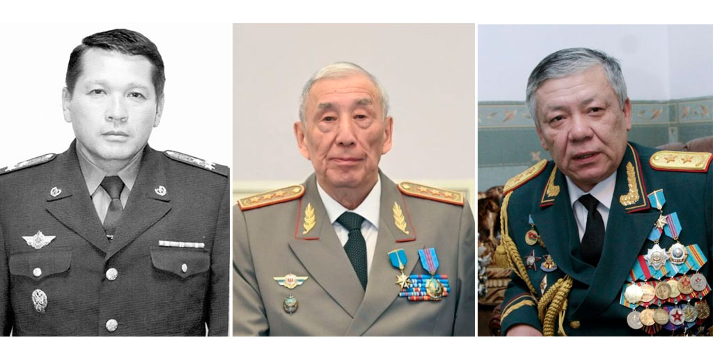 Народные герой Казахстана Айманов, Сулейменов, Ертаев
