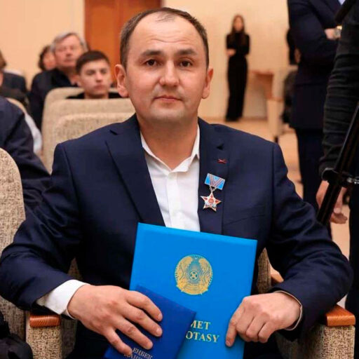 Кавалер ордена Трудовая Слава III степени Косанов