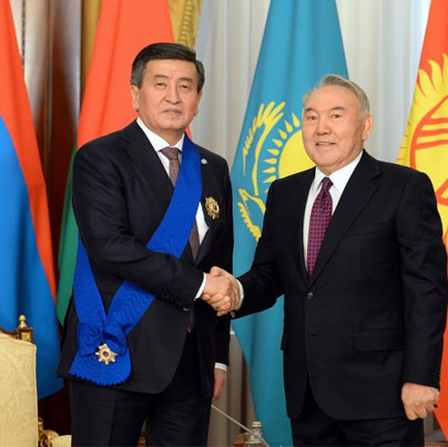 Президент Киргизии Жээнбеков
