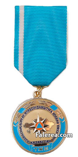 Нагрудный знак "За вклад в развитие системы гражданской защиты"