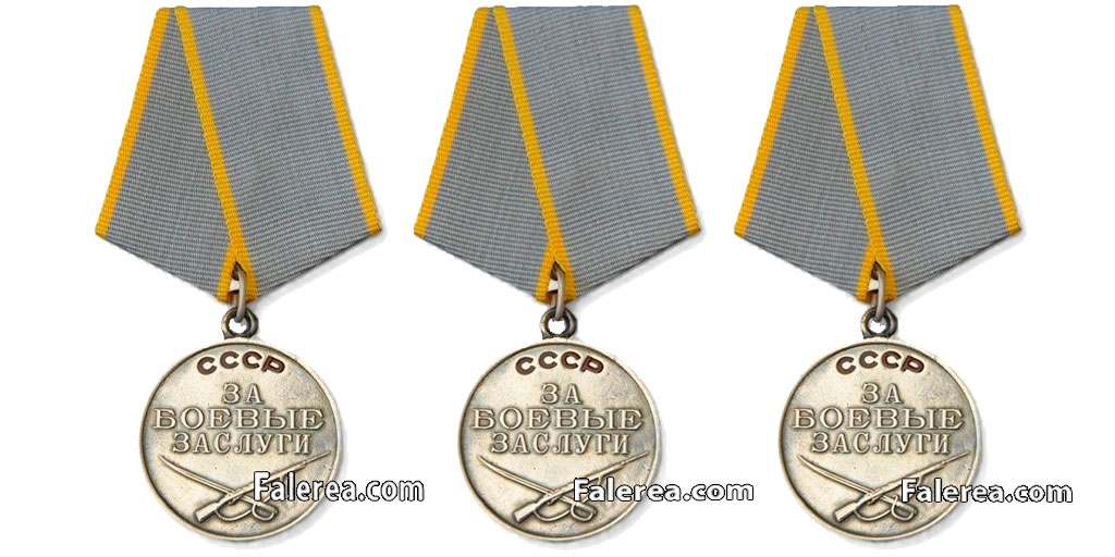 Медаль "За боевые заслуги": титул