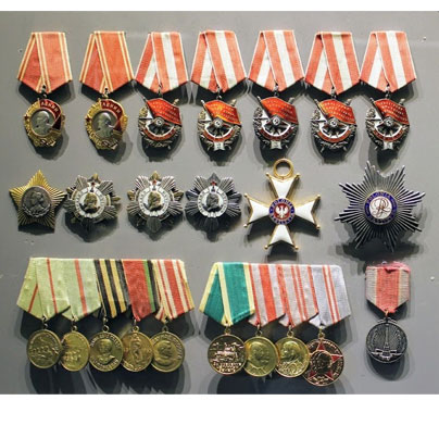 Боевые награды генерала Пеньковского