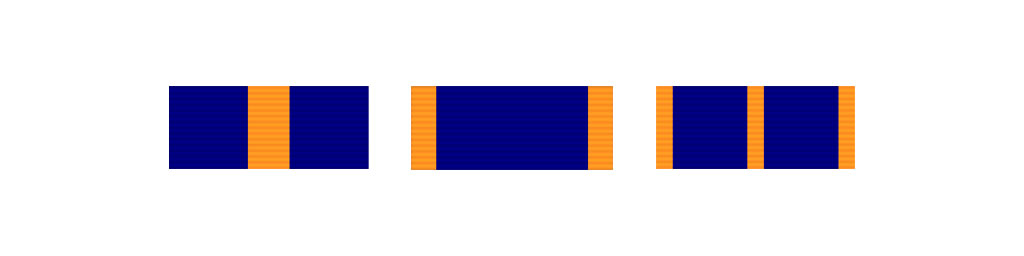 Планки ордена Кутузова I, II и III степени