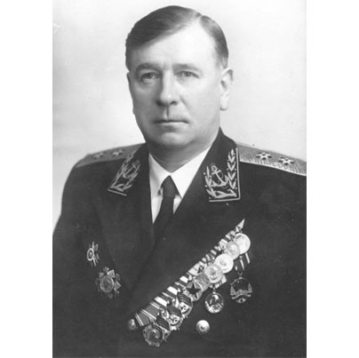 Автор проекта ордена Нахимова вице-адмирал Хомич
