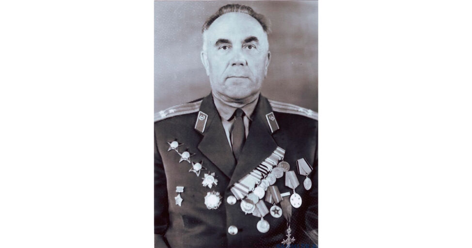 Полковник Милёхин И.Ф., фото 1970 года
