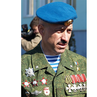 Герой России подполковник спецназа Анатолий Лебедь
