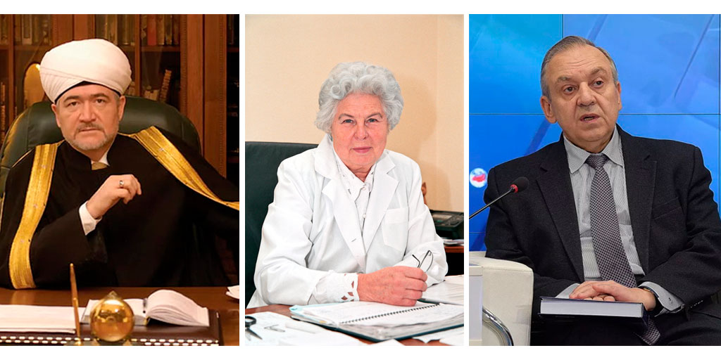 Кавалеры ордена "За доблестный труд": Гайнутдин, Марова, Мурадов