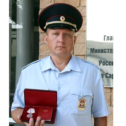Кавалер медали Алексей Зотов
